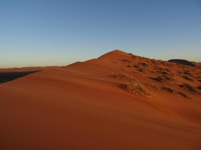 Homeb - Ascension de la dernière dune du jour